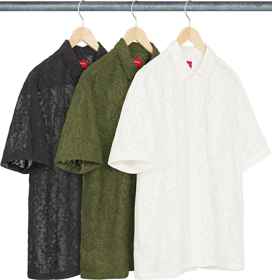 Chainstitch Chiffon S/S Shirt